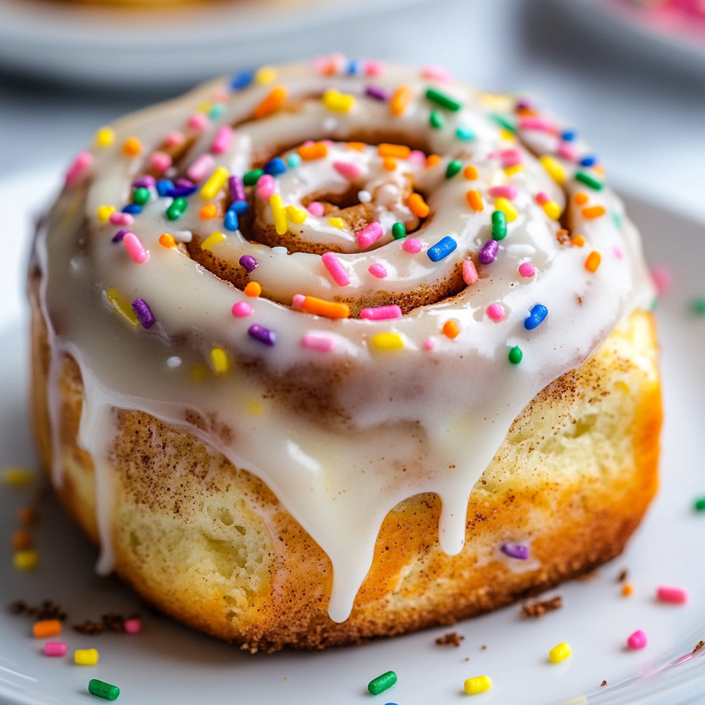 Funfetti Cinnamon Rolls