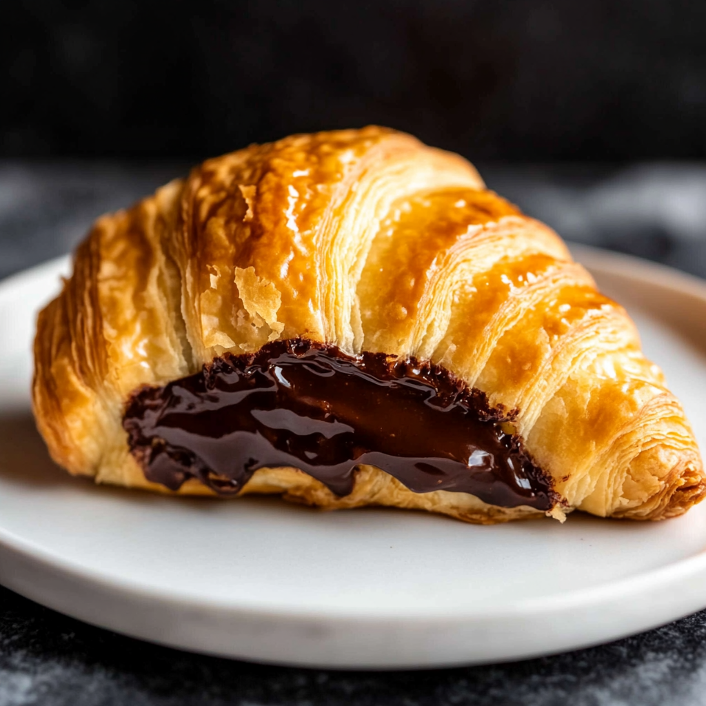Homemade Chocolate Croissants
