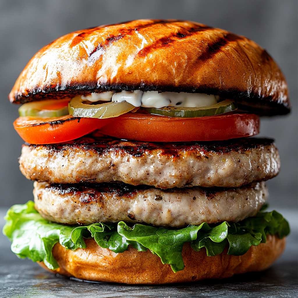Grilled Turkey Burgers