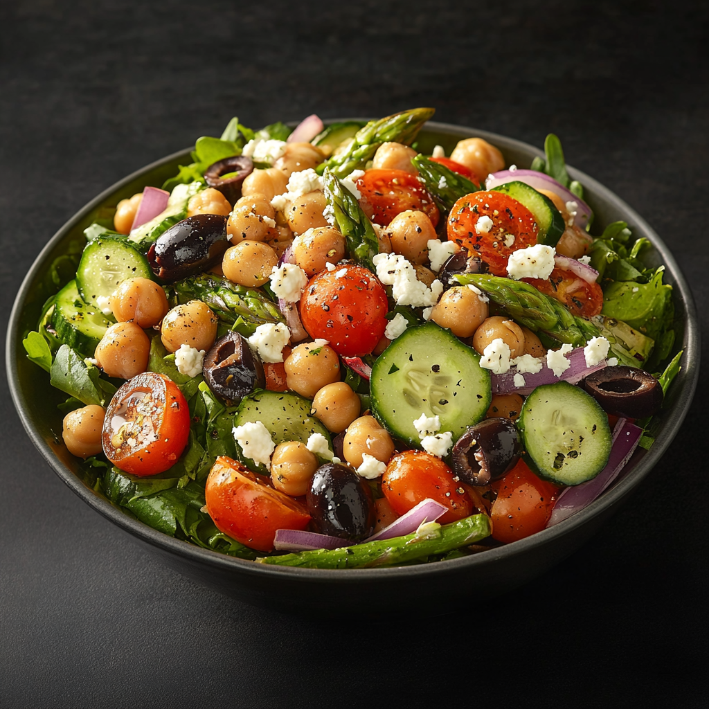 Chopped Asparagus Salad