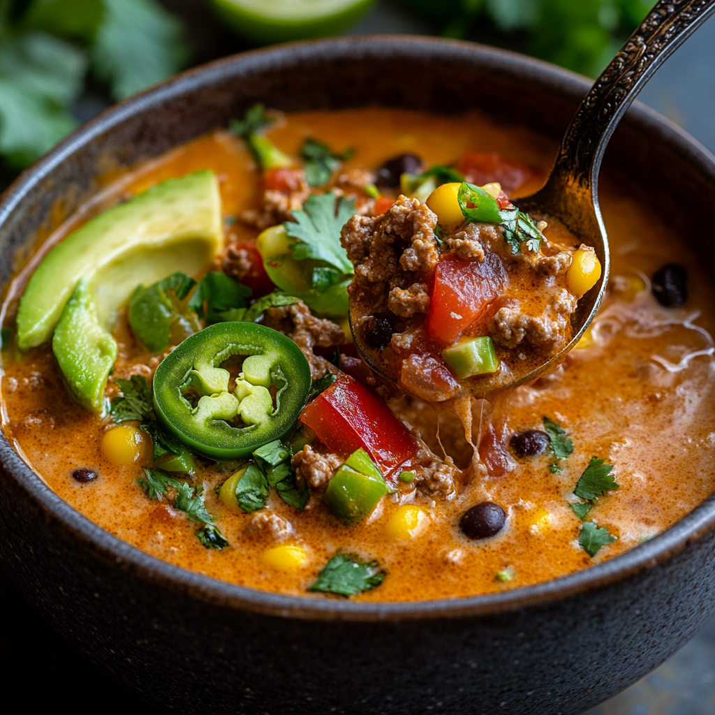 Creamy Taco Soup