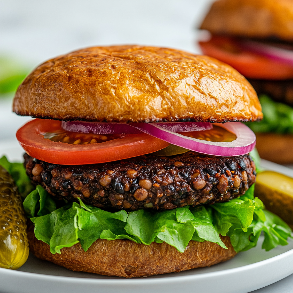 Vegan Black Bean Burger Recipe