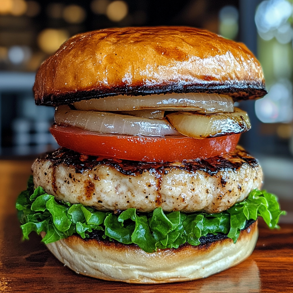 Grilled Turkey Burgers 8 Grilled Turkey Burgers