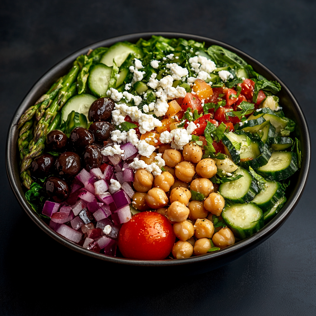 Chopped Asparagus Salad
