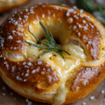 Mozzarella Stuffed Soft Pretzels