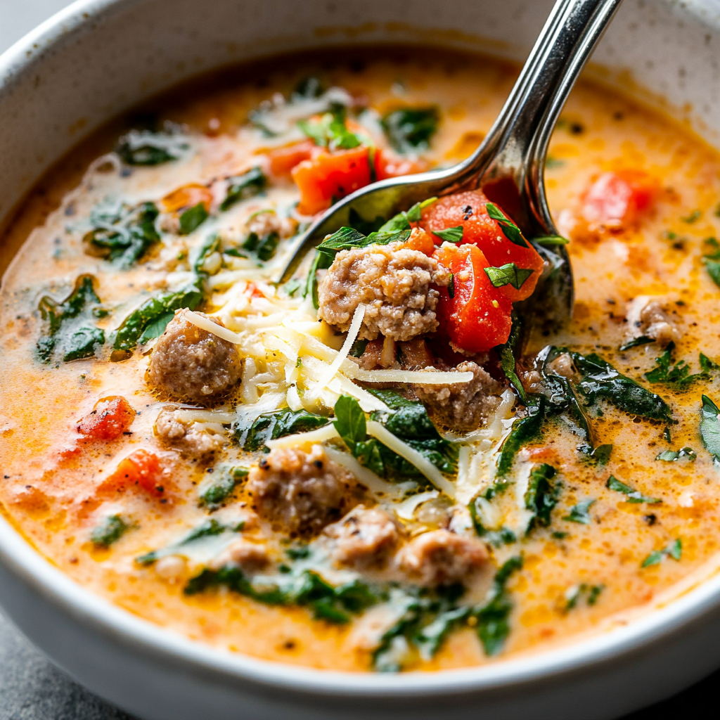 Keto Tuscan Soup