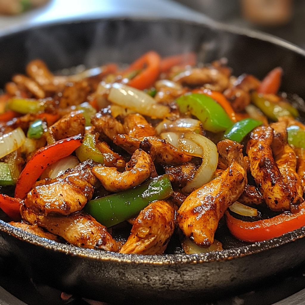 Easy Chicken Fajitas
