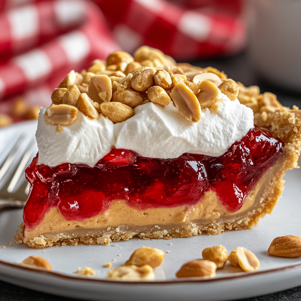 Peanut Butter Jelly Pie