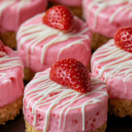 Strawberry Cheesecake Shortbreads