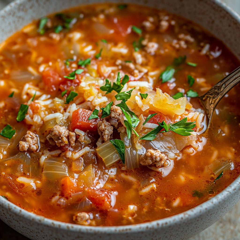 Low Carb Cabbage Soup
