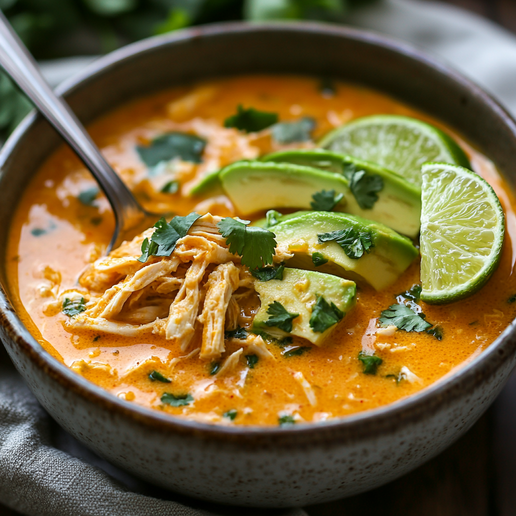 Low Carb Chicken Fajita Soup