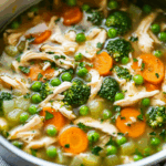 Healthy Immunity Boosting Chicken Detox Soup