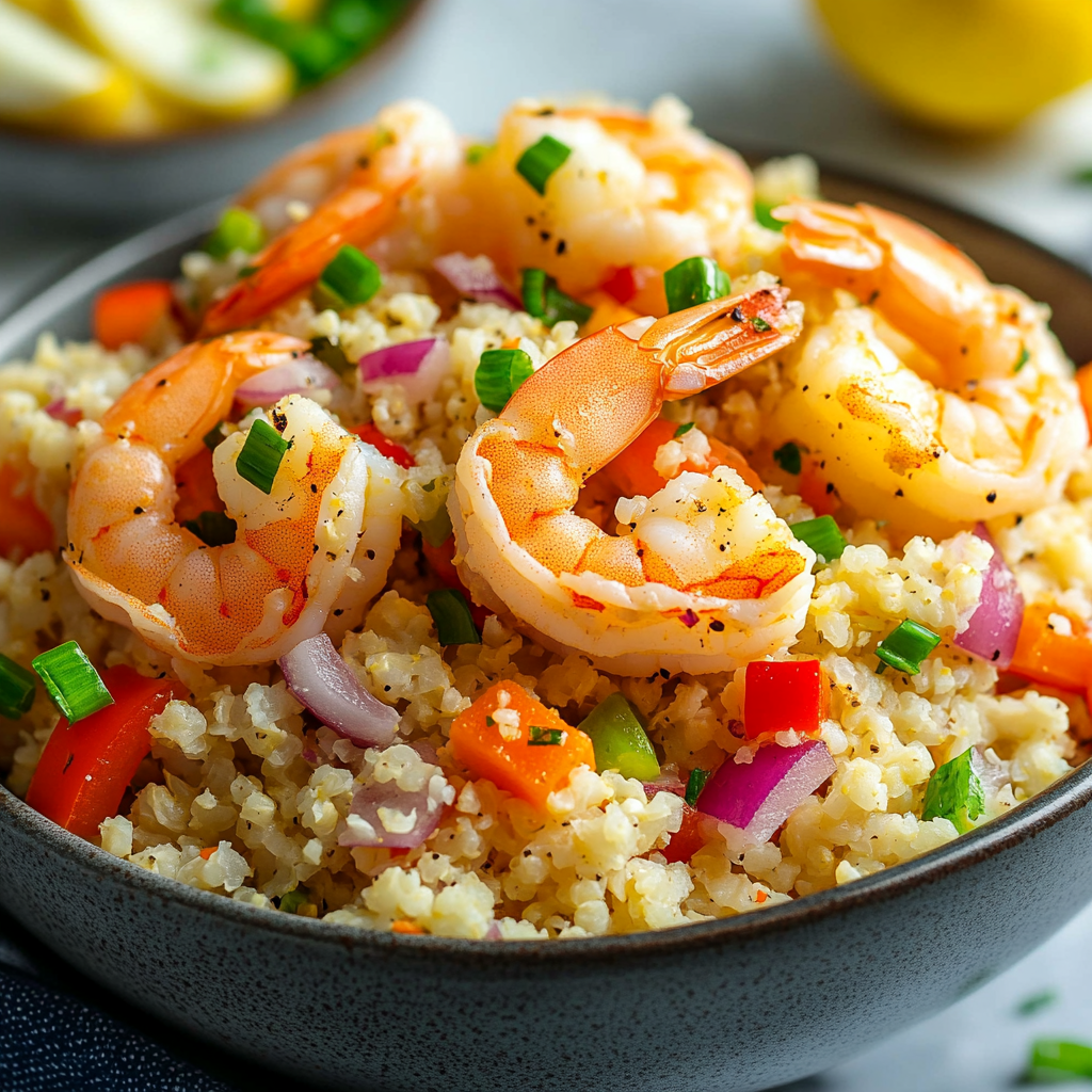 Shrimp Cauliflower Fried Rice