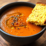 Spicy Roasted Red Pepper Soup