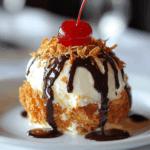 Fried Ice Cream Dessert