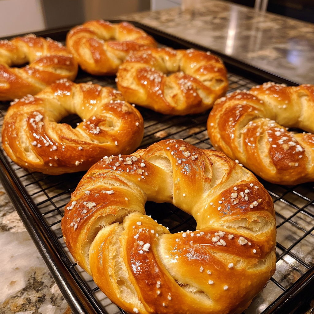 Homemade Soft Pretzels
