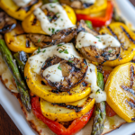 Grilled Veggie French Onion Flatbreads