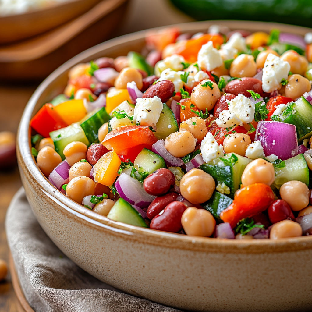 Mediterranean Bean Salad