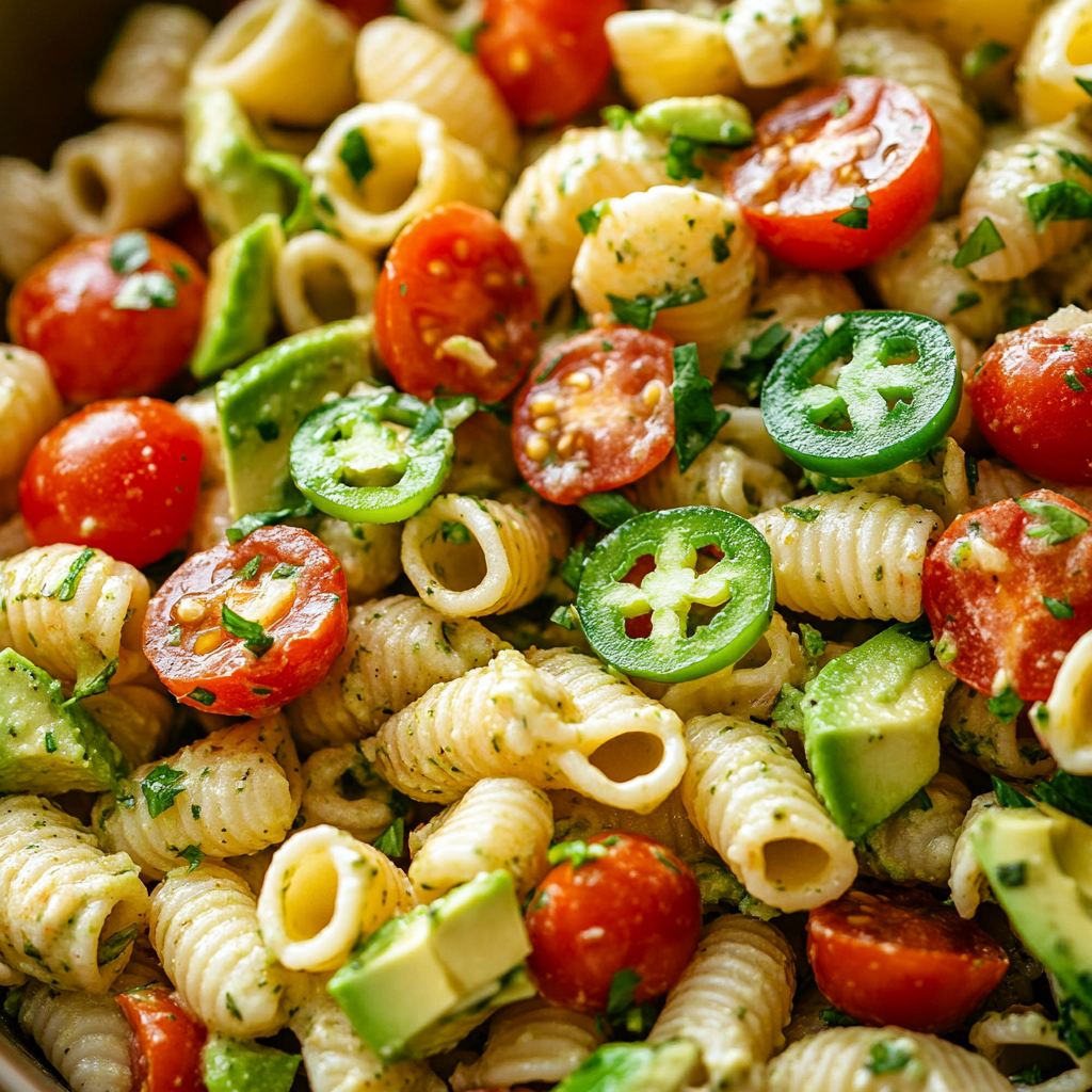 Cilantro Lime Pasta Salad
