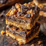 Butterfinger Caramel Bars