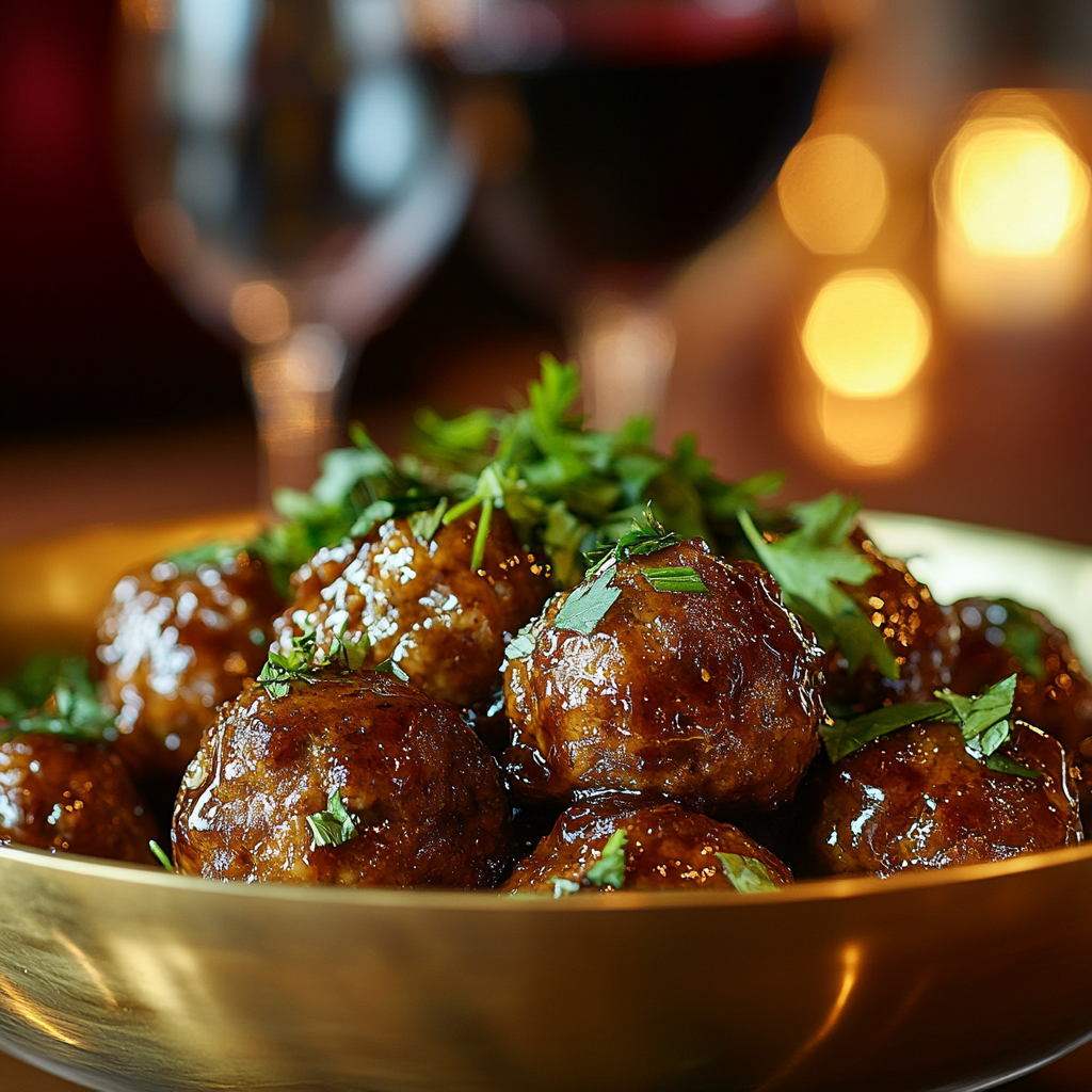 Grape Jelly Cocktail Meatballs