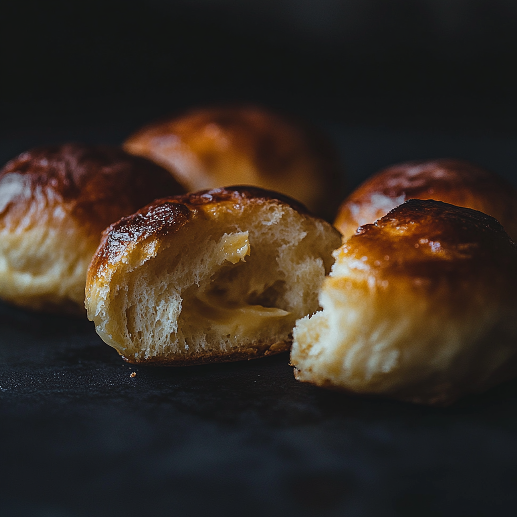 Quick Cottage Cheese Buns