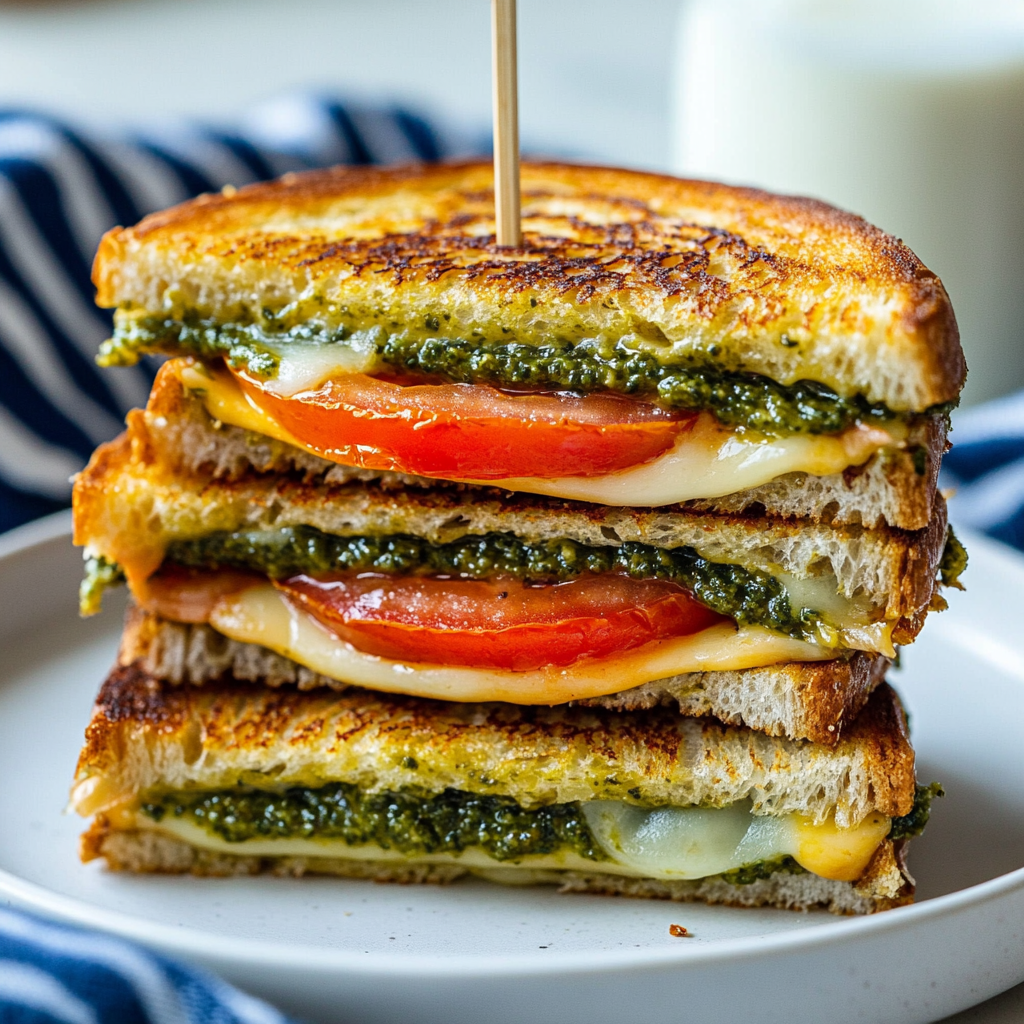 Pesto Grilled Cheese