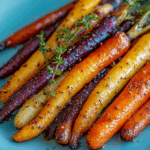 Honey Roasted Colorful Carrots