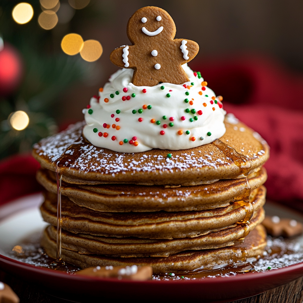 Gingerbread Pancakes