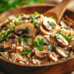 Mushroom Rice Pilaf