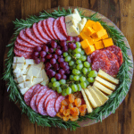 Christmas Wreath Charcuterie Board