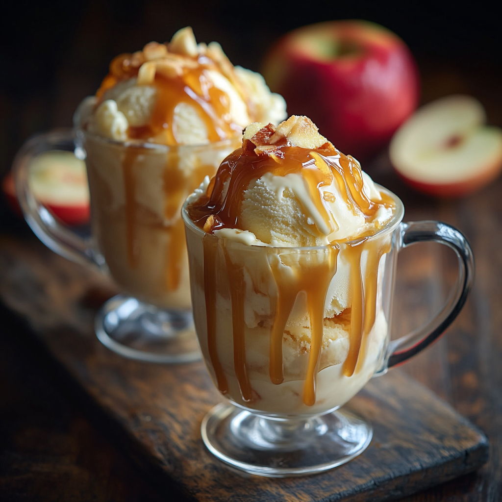 Caramel Apple Cider Float Recipe