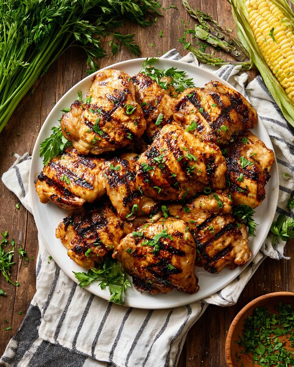 Simple Grilled Chicken Thighs Recipe