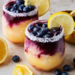 Blueberry Lemon Drop Slushies Recipe