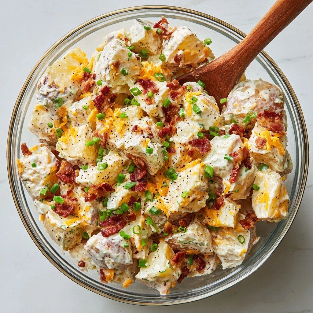 Loaded Baked Potato Salad Recipe - Recipe Image