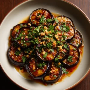 Spicy Miso Tahini Eggplant Recipe