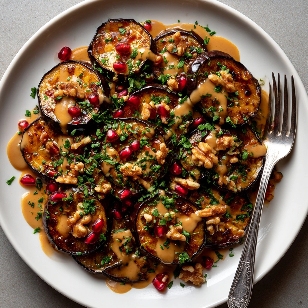 Spicy Miso Tahini Eggplant Recipe - Recipe Image