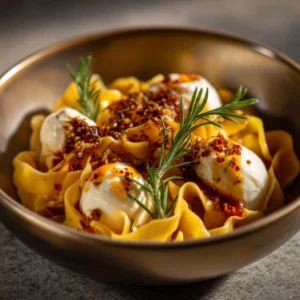 Red Kuri Squash and Goat’s Cheese Manti Recipe