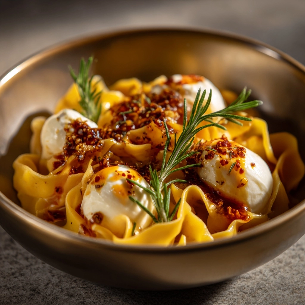 Red Kuri Squash and Goat’s Cheese Manti Recipe