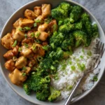 Red Curry Chicken Stir Fry with Spicy Cashew Sauce Recipe