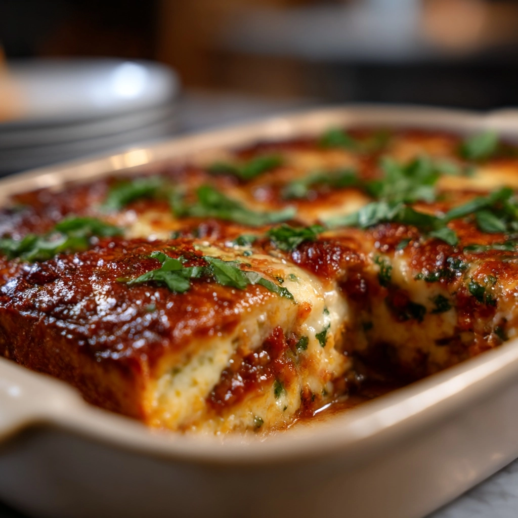 Eggplant Parmigiana Recipe - Recipe Image
