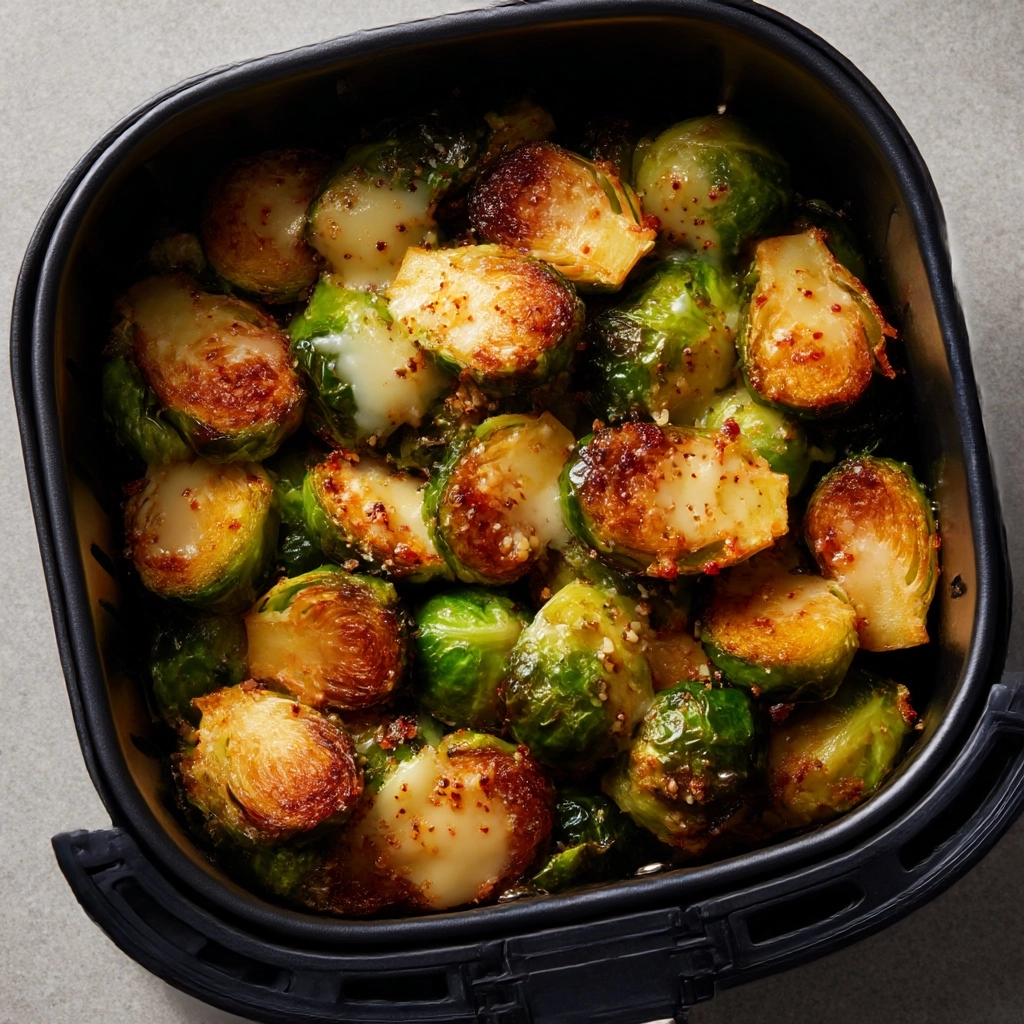 Air Fryer Brussel Sprouts Recipe - Recipe Image