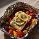 Mediterranean Fish Foil Packets Recipe