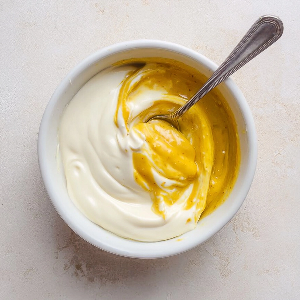 Simple Mustard Mayonnaise Recipe - Recipe Image