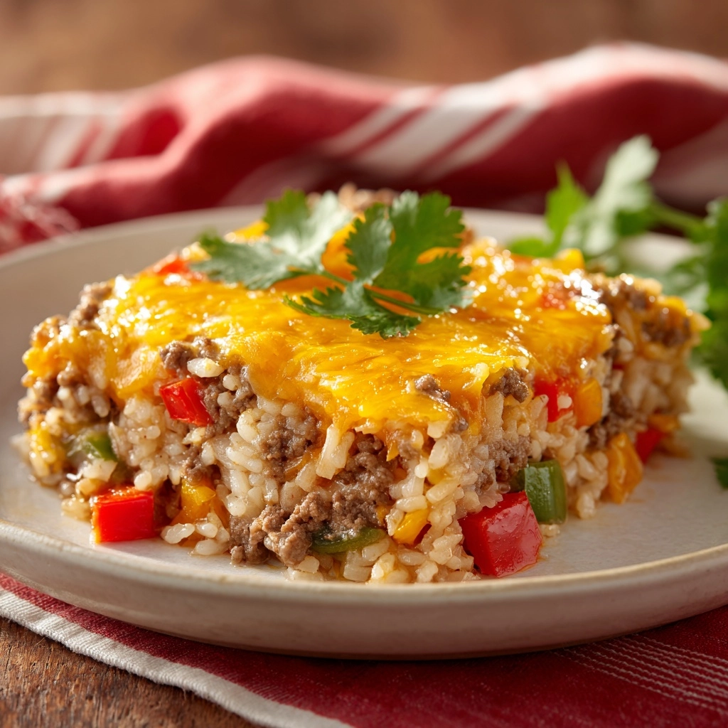 Cheesy Taco Ground Beef & Cauliflower Rice Recipe - Recipe Image