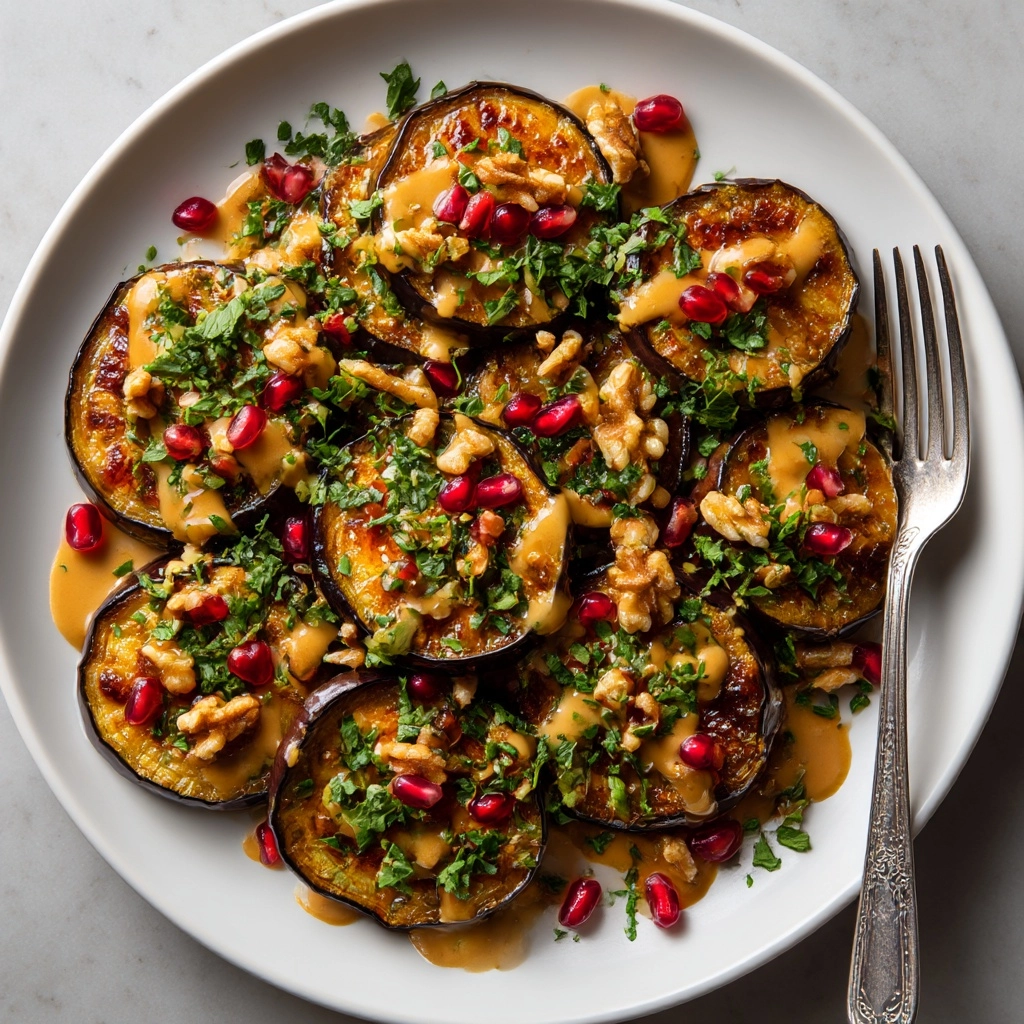 Spicy Miso Tahini Eggplant Recipe - Recipe Image