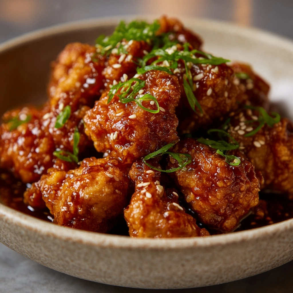 Hawaiian Garlic Fried Chicken Recipe - Recipe Image