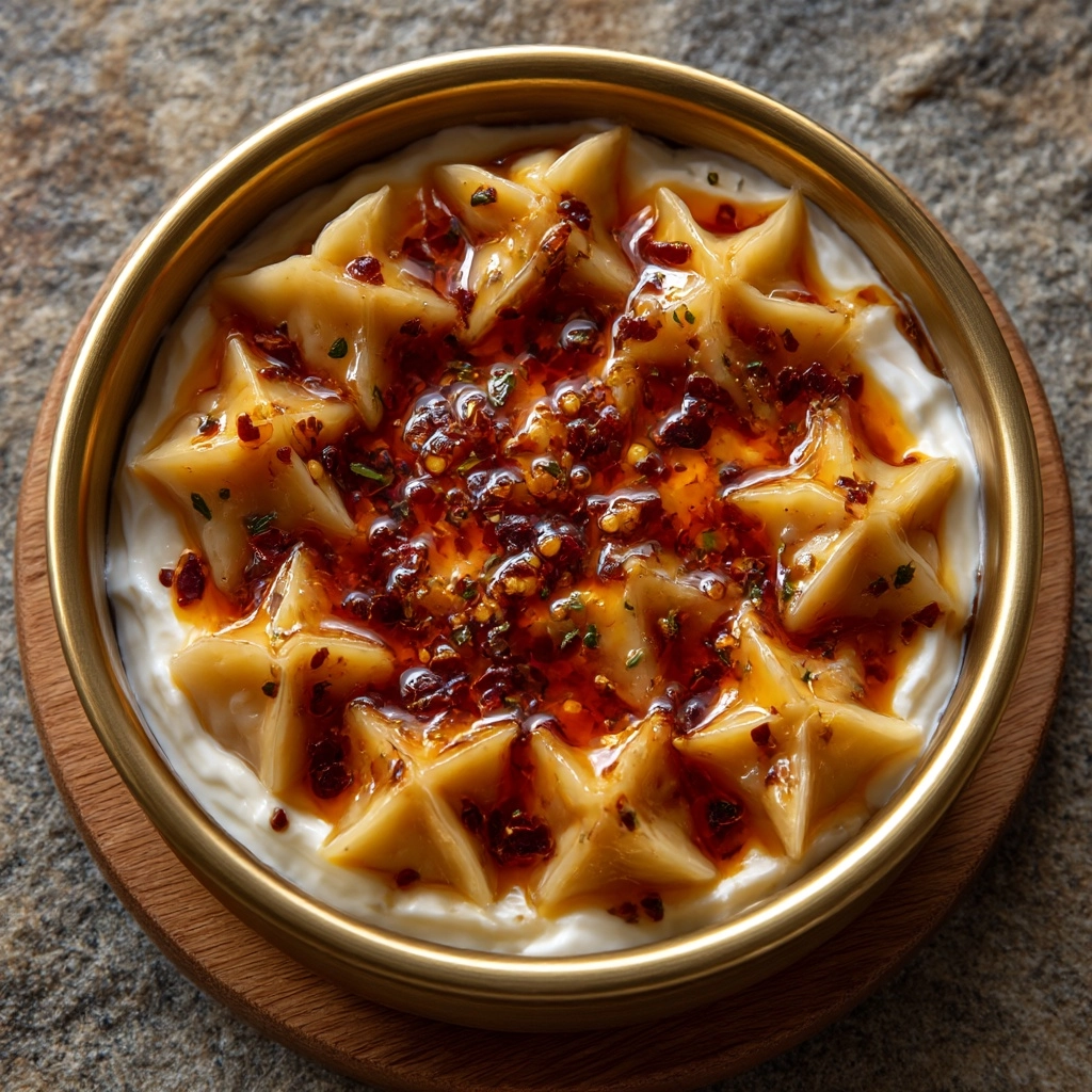 Red Kuri Squash and Goat’s Cheese Manti Recipe - Recipe Image