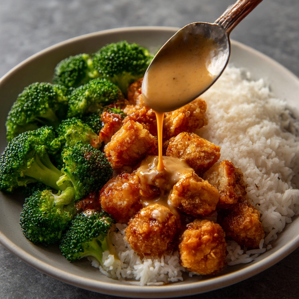 Red Curry Chicken Stir Fry with Spicy Cashew Sauce Recipe - Recipe Image