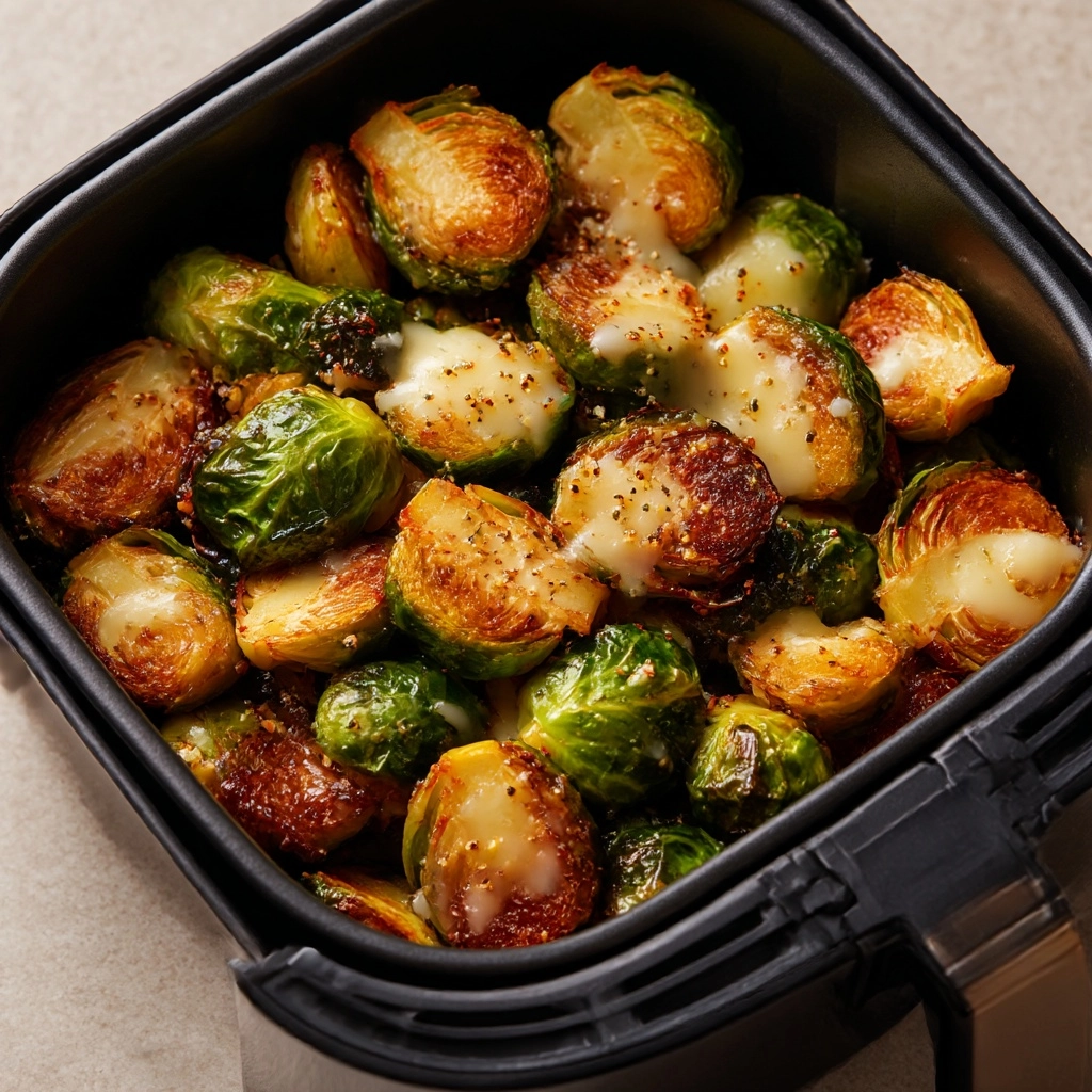 Air Fryer Brussel Sprouts Recipe - Recipe Image